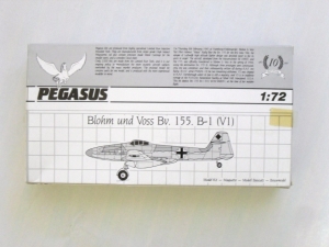 PEGASUS 1/72 5002 BLOHM   VOSS Bv 155 B-1 V1